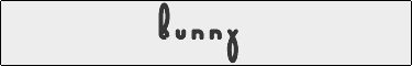 bunny
